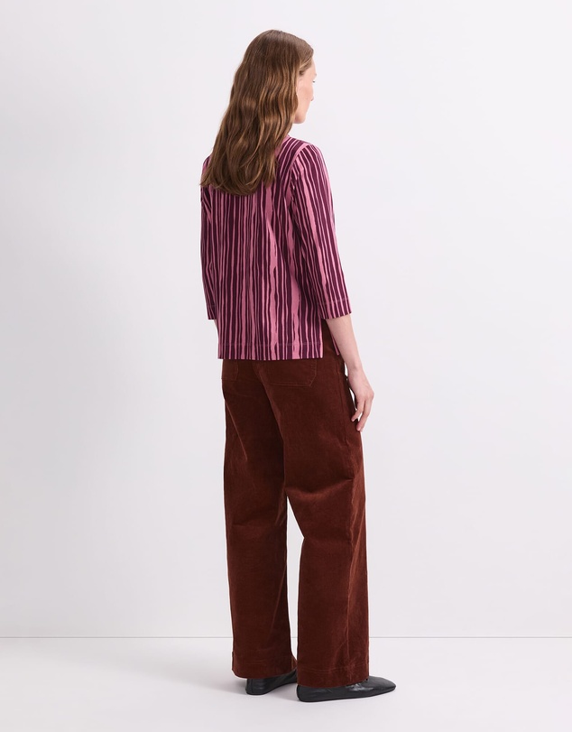 Sportscraft - Stripe Print Mercerised Tee