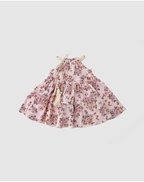 WITH LOVE FOR KIDS - Cotton Muslin Dress - Babies - Kids