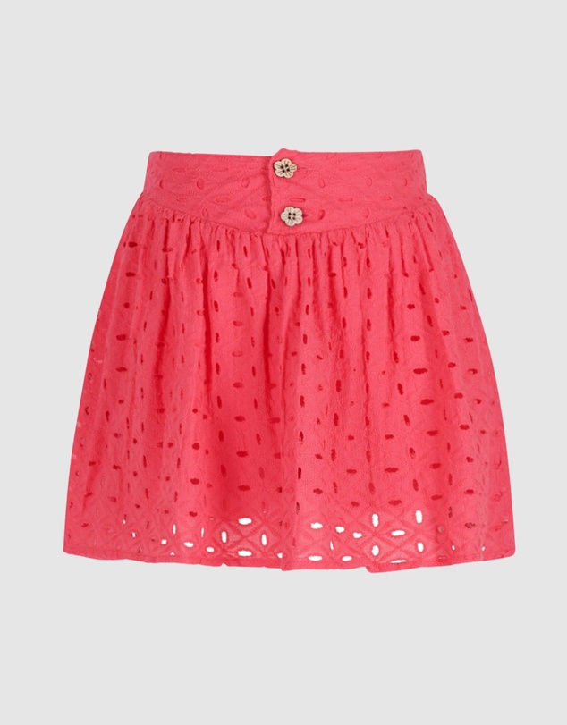 Like FLO - Silvanna Broderie Anglaise Skirt - Kids-Teens