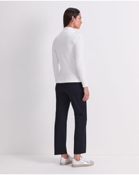 Sportscraft - Lucy Zip Funnel Neck Top