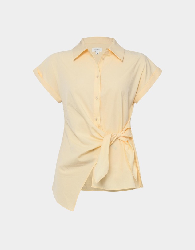 Forcast - Zalia Tie Button Shirt