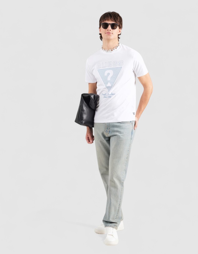 GUESS - Short Sleeve BSC Timeless Tri T-Shirt