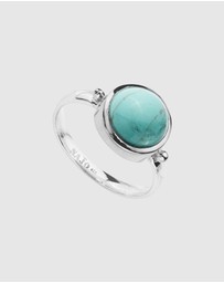Najo - The Enchantress Silver Turquoise Ring