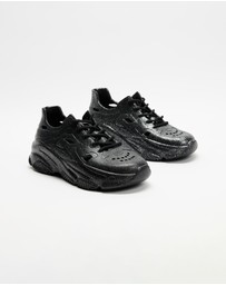 Holster - Fierce Light EVA Sneaker - Black Glitter - Unisex