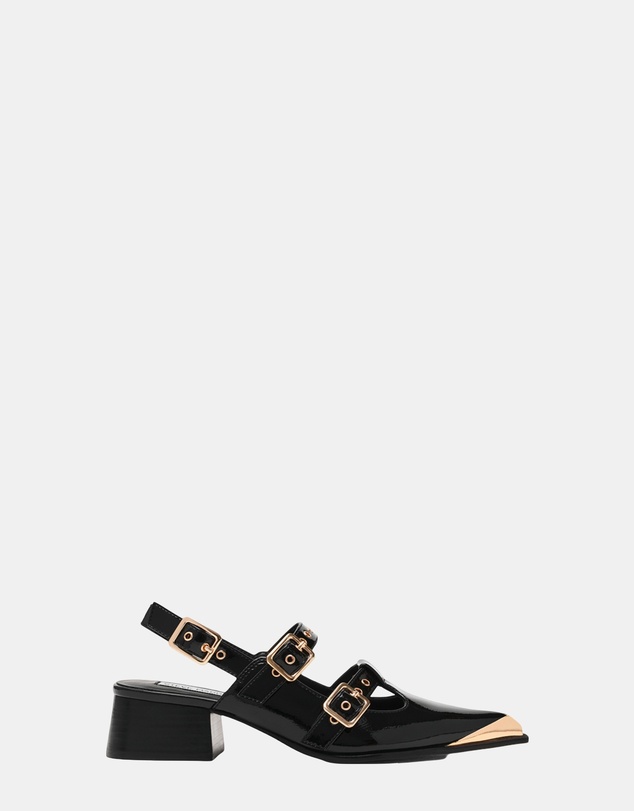 Steve Madden - Galactia Black Heels
