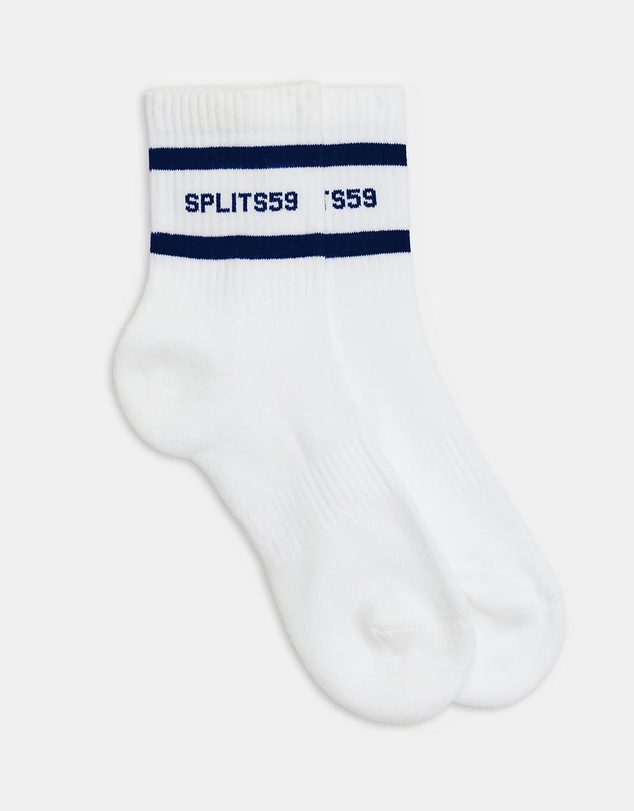 Splits59 - Logo Stripe Quarter Socks