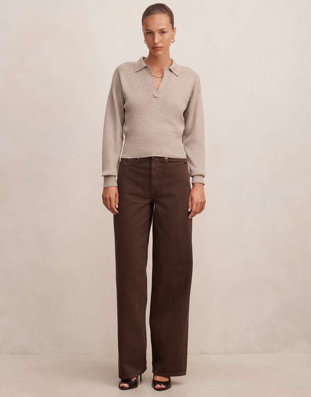 Forever New - Gia High Rise Wide Leg Jeans