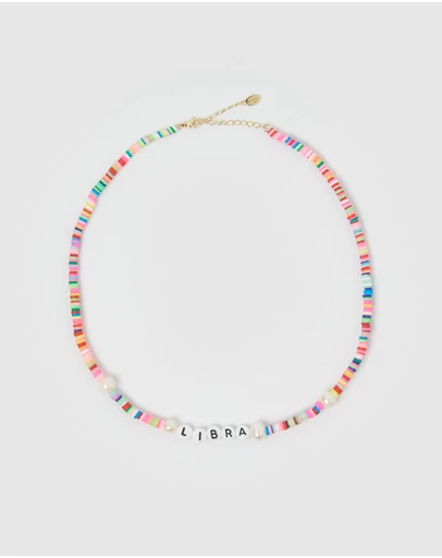 Miz Casa and Co - Libra Star Sign Necklace