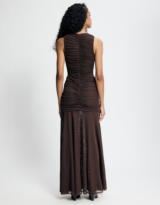 Revibe - Repaired Lover Elara Mesh Maxi Dress - AU 10
