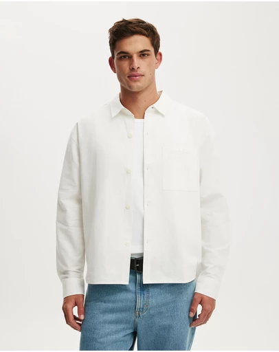 Cotton On - Bedford Long Sleeve Shirt