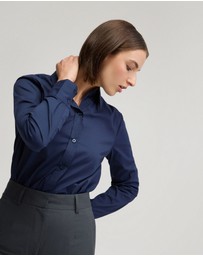 Oxford - Adrienne Cotton Stretch Shirt