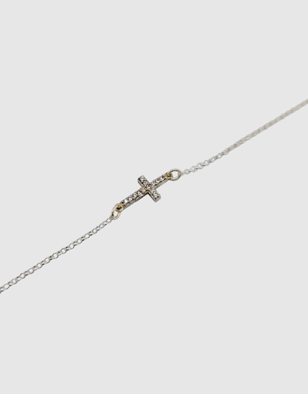 Izoa - Halo Cross Bracelet