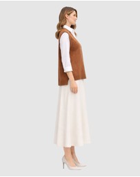 Honey and Beau - Ladies V-Neck Knitted Vest