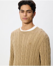 Polo Ralph Lauren - Driver Cable Knit Long Sleeve Sweater