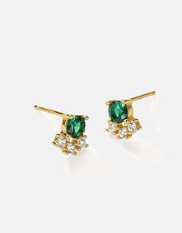 Ichu - Green cubic stud