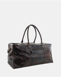 Pierre Cardin - Pierre Cardin Rustic Leather Business/Overnight Bag
