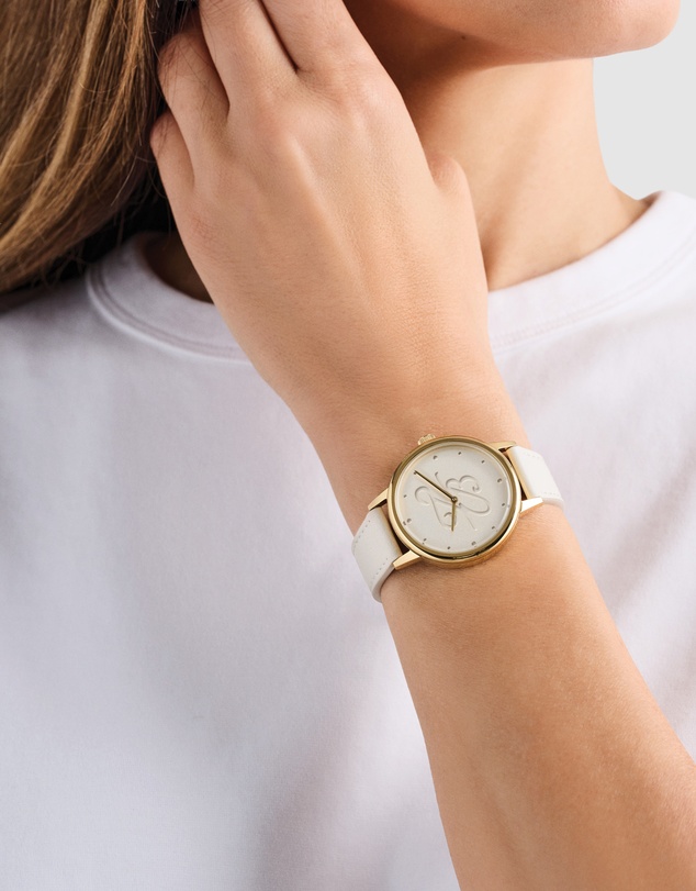 Ted Baker - Phylipa 36mm Cream Leather Watch