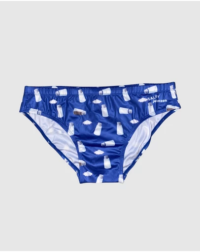 Salty Johnson - Shakers Brief Blue