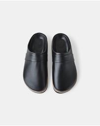 Walnut Melbourne - Palmer Leather Mule