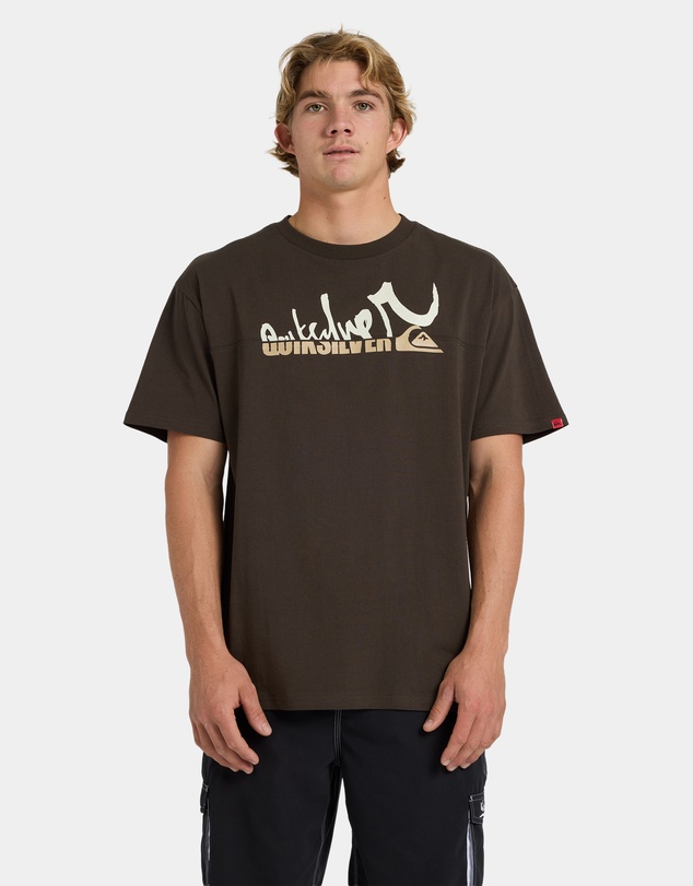 Quiksilver - Mens YG Spliced Oversized T-Shirt