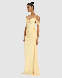 With Harper Lu - Draped Gown