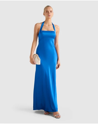 Forever New - April Open Back Satin Maxi Dress