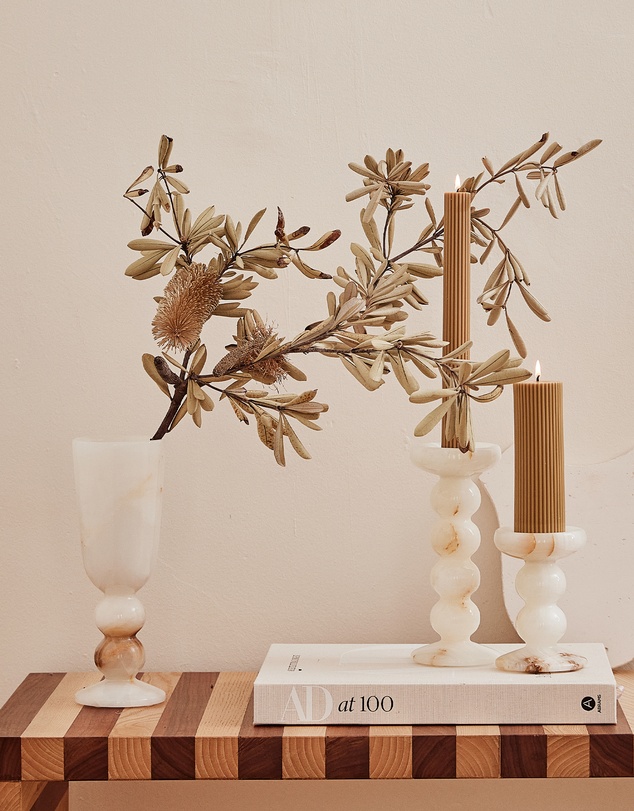 Black Blaze - Orb Vase