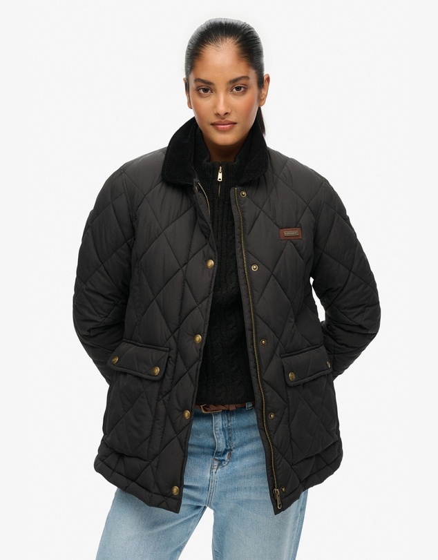 Superdry - Cord Trimmed Liner Slim Fit Jacket