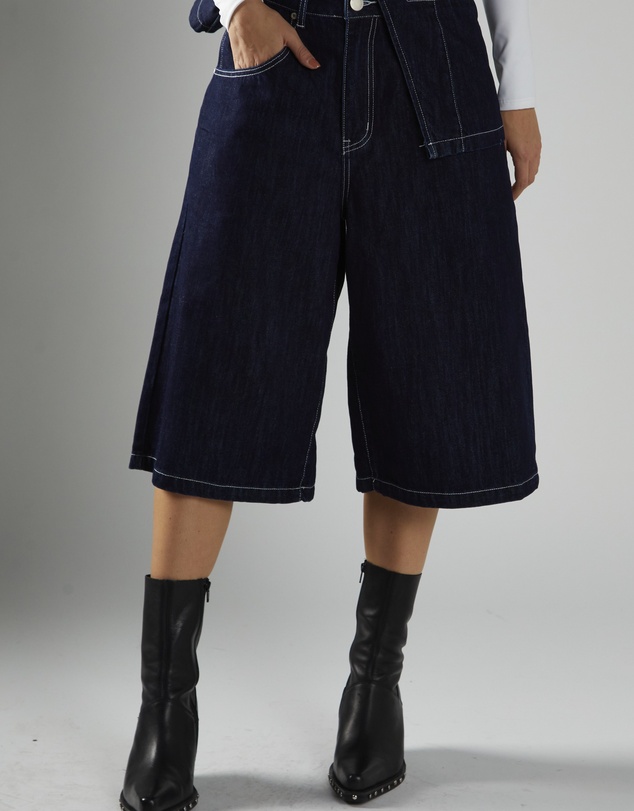 Glamorous - Long Length denim shorts