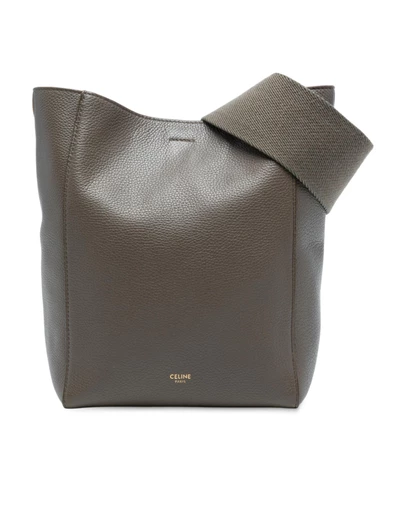 Pre-Loved by Azura Reborn - Pre-Loved Small Soft Grained Calfskin Seau Sangle Bucket Bag