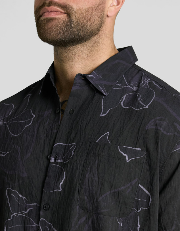 Johnny Bigg - Smoke Floral Print Shirt