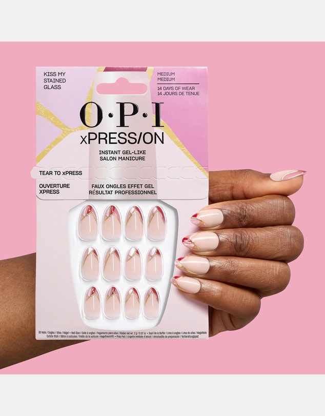 O.P.I - OPI xPRESS/ON Kiss My Stained Glass