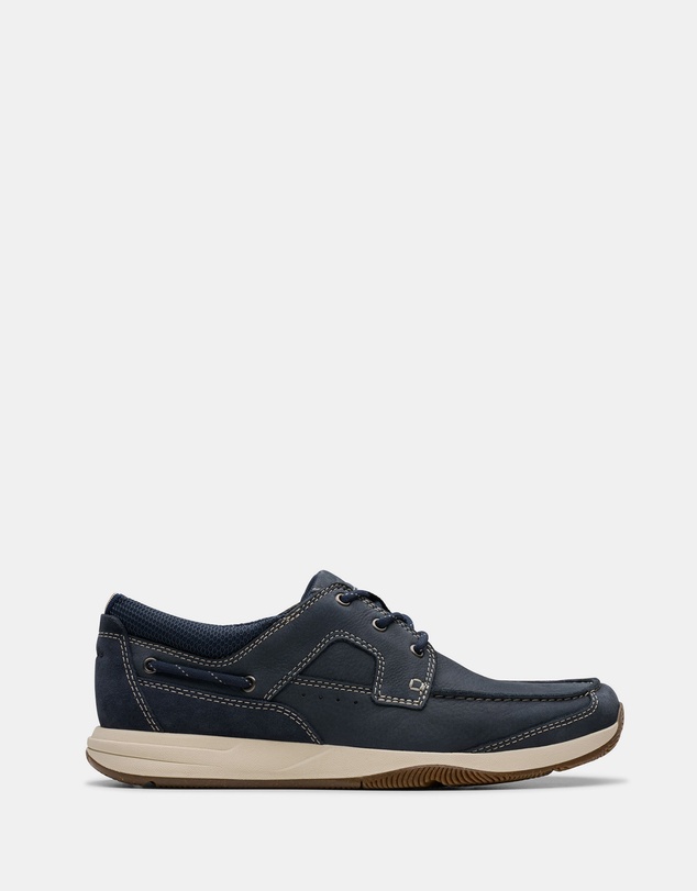 Clarks - Sailview Lace Navy