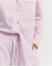 Country Road - Stripe Flannel Pyjama Set