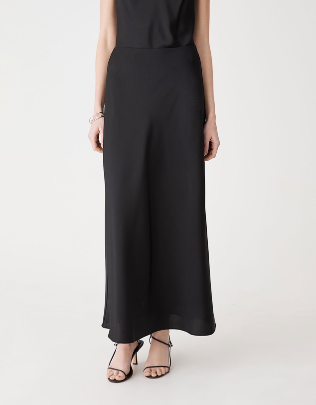 Forcast - Louise Bias Satin Skirt