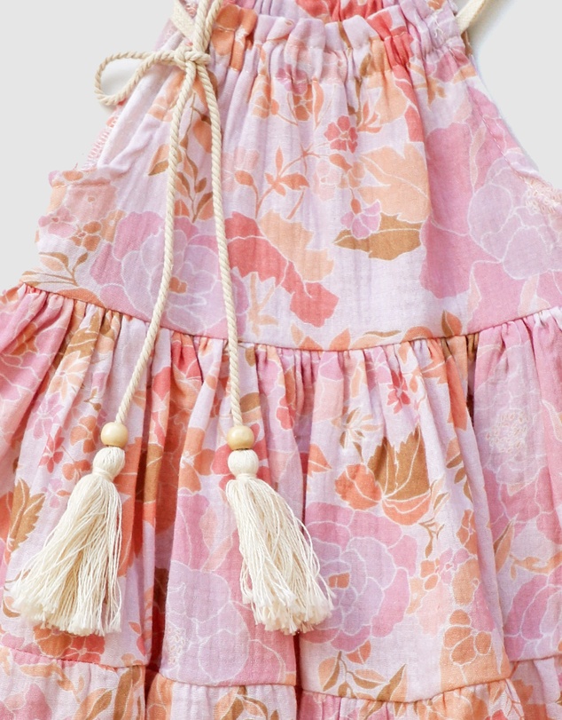 WITH LOVE FOR KIDS - Cotton Muslin Dress - Babies - Kids