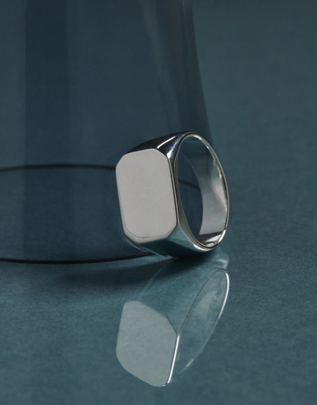 Najo - Moto Men's Silver Ring