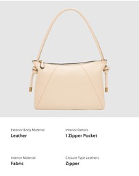 Fossil - Willa White Shoulder Bag