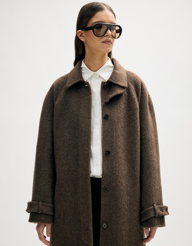 Minima Esenciales - Rafe Double Faced Wool Coat