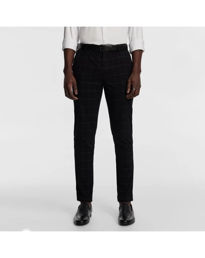 yd. - Loco Check Slim Chino