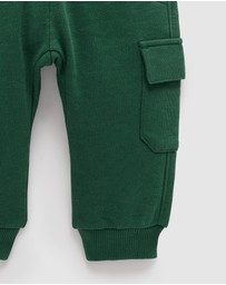 Purebaby - Cargo Track Pant -Kids-Babies