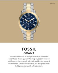 Fossil - Grant Multicolour Chronograph Watch