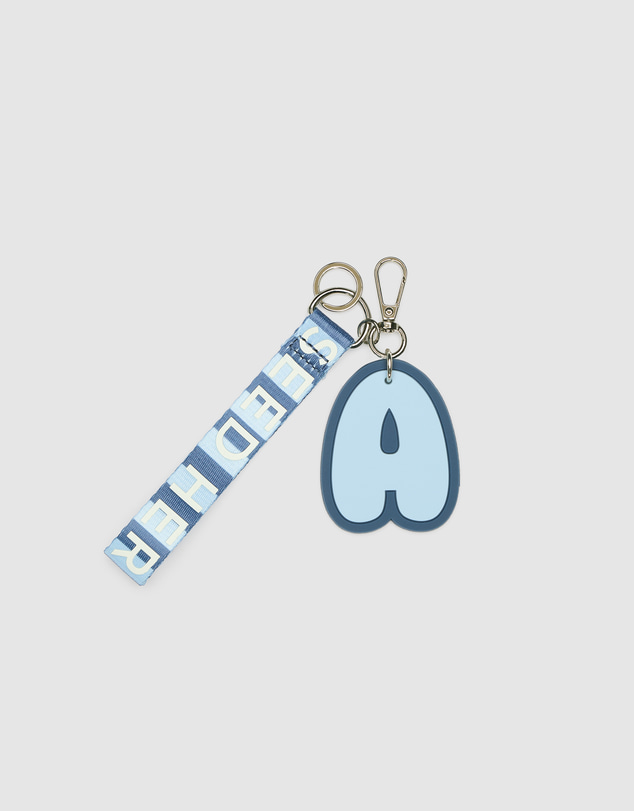 Seed Heritage - Stripe Strap Initial Keyring