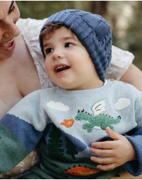Purebaby - Cable Beanie -Kids-Babies