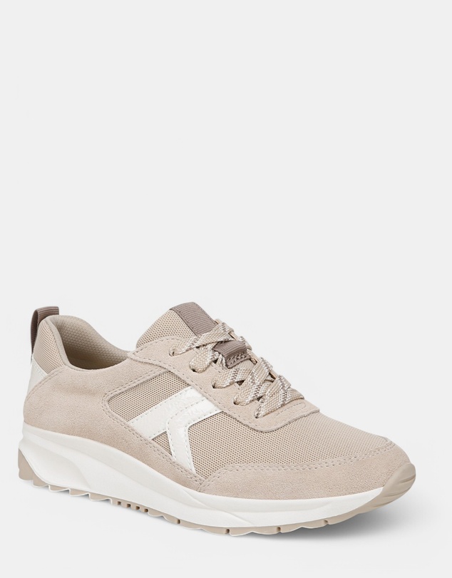 Naturalizer - Shay Jogger Lace-Up Sneaker - White/Beige