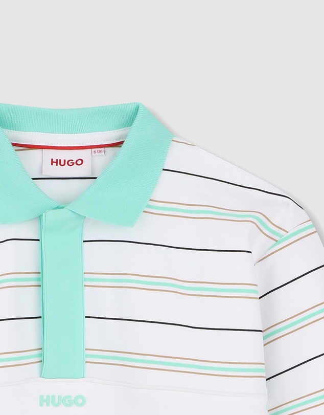 HUGO - Short Sleeve Polo - Kids-Teens