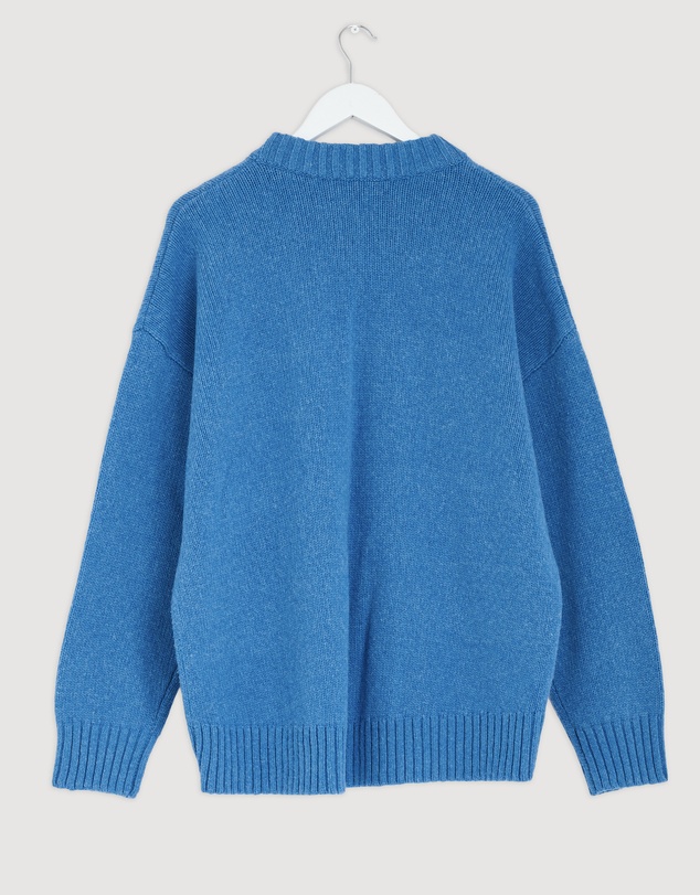 Revibe - Repaired AERE Firi Chunky Merino Wool Jumper - AU 10