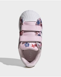 adidas Originals - ADIDAS LIBERTY LONDON SUPERSTAR II COMFORT CLOSURE SHOES Infants