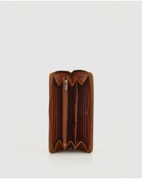 Evity - RFID Palma Leather Zip Wallet