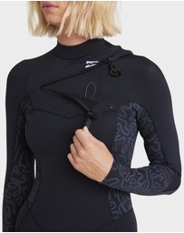 Billabong - Womens 4/3mm Synergy Natural Chest Zip Wetsuit